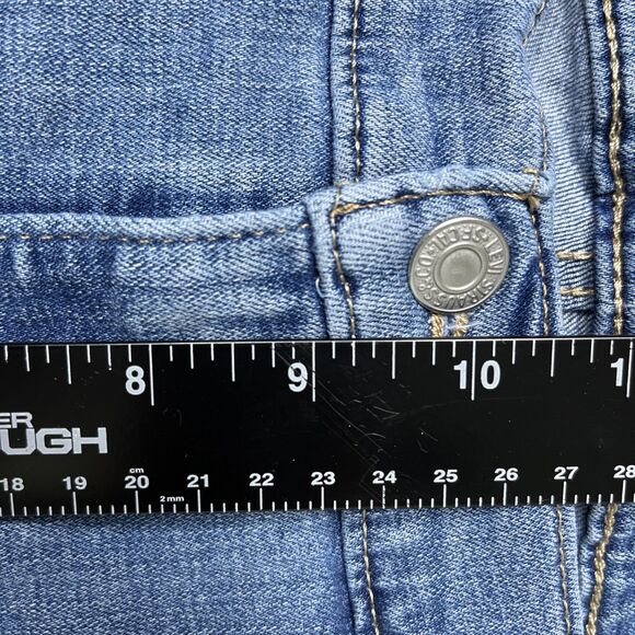 Levis Jeans Womens Plus Size 24W (42x 28) Classic Straight Blue Denim Stretch - Picture 8 of 11